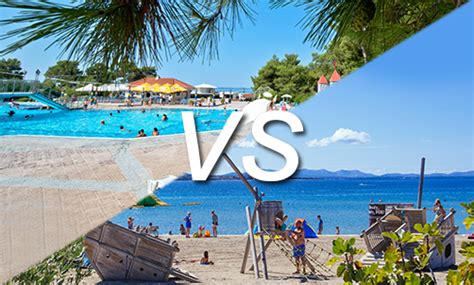 Which is Better – the Beach or Pool in Zaton?