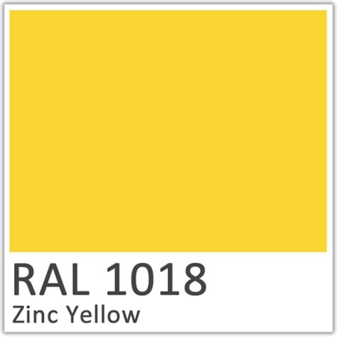 RAL 1018 (GT) Polyester Pigment - Zinc Yellow