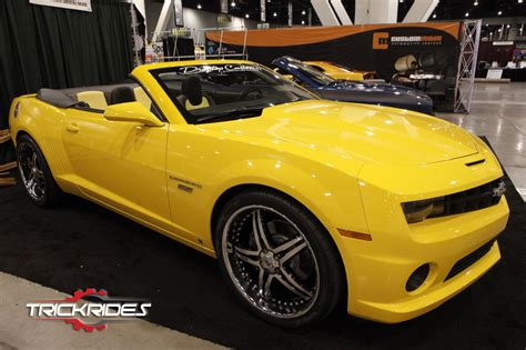 Chevrolet Camaro by Drop Top Customs by Convertible Builders at SEMA # ...