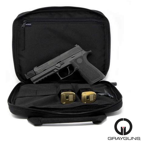 Single Soft Pistol Case - Grayguns