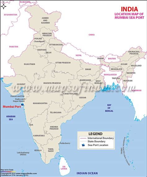 Mumbai Port - Information and Location Map