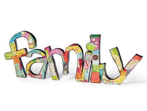 Family word clipart clipartfest | Family wall art, Family wall, Word ...