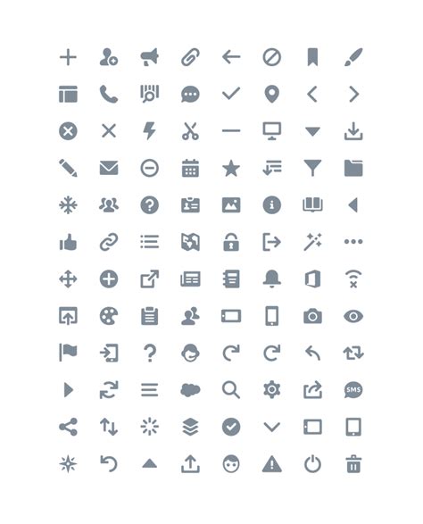 Salesforce Glyphs — Zach Roszczewski Custom Icons, Salesforce, Glyphs ...