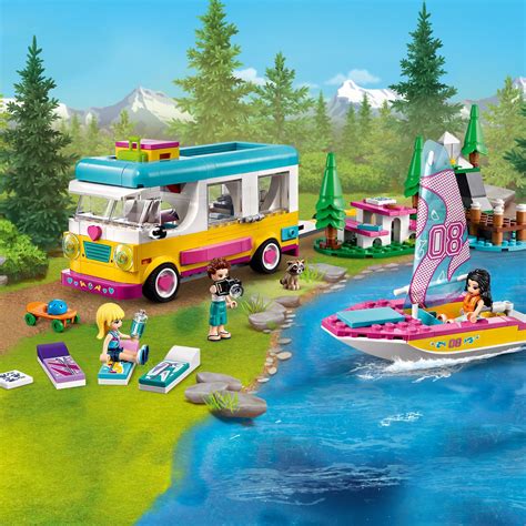 LEGO® Friends Forest Camper Van and Sailboat – AG LEGO® Certified ...