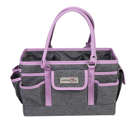 Everything Mary Craft Bag Organizer Tote, Purple - Walmart.com