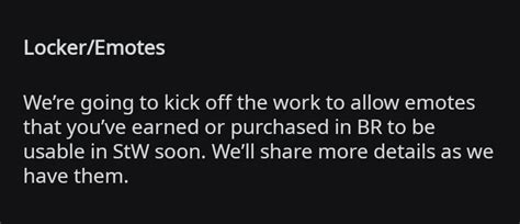 You guys better start hunting down the emotes from other mode you want ...