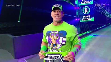 WWE FULL: John Cena`s Entrance [SmackDown, Mar. 13, 2020] - YouTube