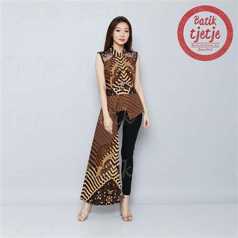 √ 30+ Desain Baju Batik Wanita (MODERN, CASUAL, KOMBINASI, TERBARU)