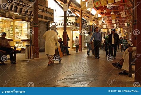 Gold Souk (market) in Dubai Editorial Photography - Image of emirates ...