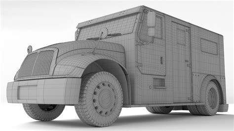 ArtStation - Armored Truck 4K | Resources