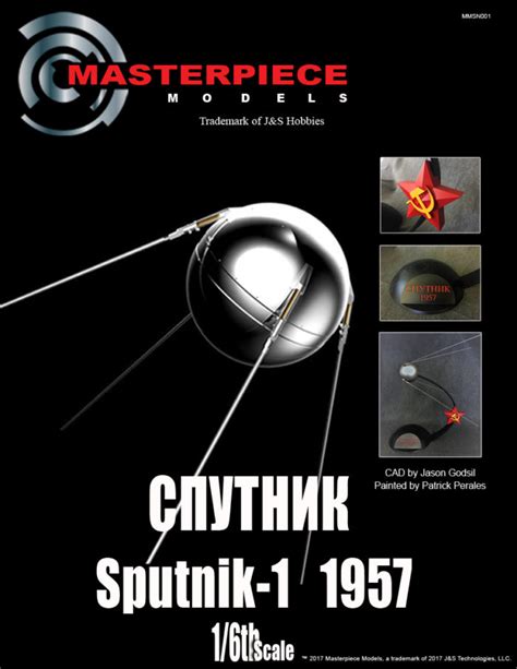 Sputnik 1 Scale Model Kit | Masterpiece Models