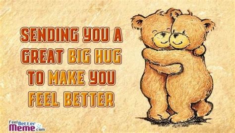 Big hug | Big hugs, Feels meme, Get well meme