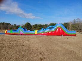 Rainbow Dash 85ft Obstacle Course | Carolina Fun Factory