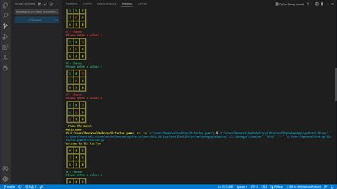 Tic Tac Toe python game | Devpost