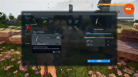 How to repair tools and weapons in Palworld