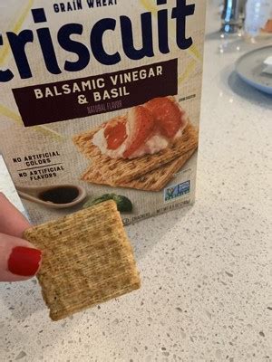 Triscuit Balsamic Vinegar & Basil Crackers - 8.5oz : Target