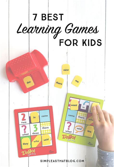 7 Best Learning Games for Kids