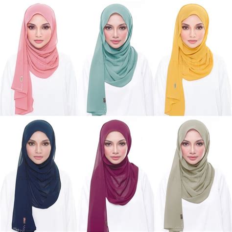 Chiffon Hijabs Collection – Endless Colors - Hijab Fashion Inspiration ...