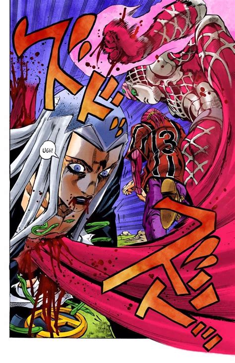 King Crimson Jojo Manga Panels - meandastranger