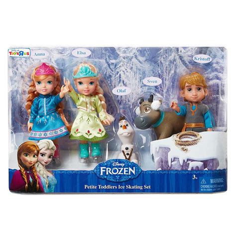 Disney Frozen Petite Toddler Ice Skating Gift Set - 5 Piece Set ...