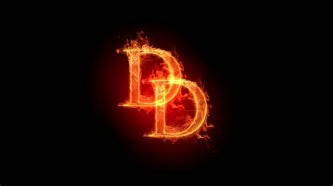 Download Fiery Double Letter D Wallpaper | Wallpapers.com