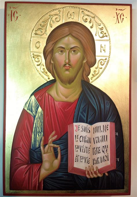 Icon of the Lord Jesus Christ, hand painted, orthodox icon, byzantine ...