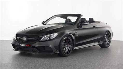 Mercedes-AMG C63 S Cabriolet by Brabus heading to Geneva with 650 hp