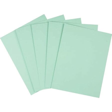 Staples Pastel Colored Copy Paper 8 1/2" x 11" Green 500/Ream (14781 ...