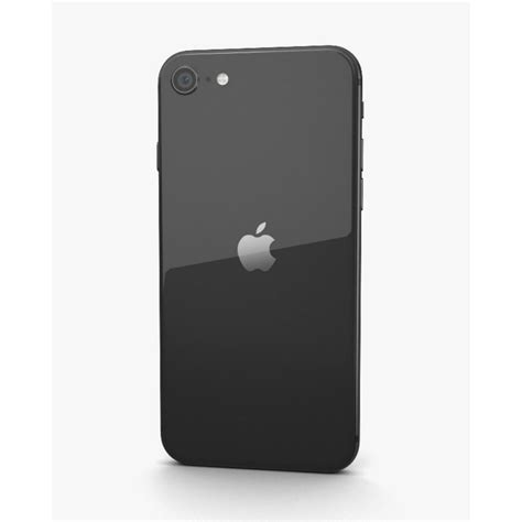 Apple iPhone SE (2020), Cricket, Black, 64 GB, Screen - Tanga