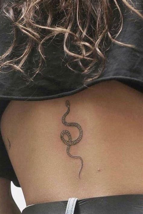 55 Pretty Snake Tattoos to Inspire You | Tattoos, Simplistic tattoos ...