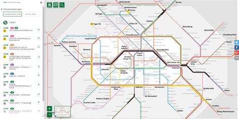 Interaktives Liniennetz für S-Bahn, U-Bahn, Regio | S-Bahn Berlin GmbH