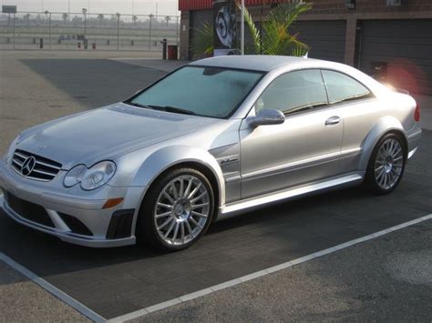 Stock 2008 Mercedes-Benz CLK63 AMG Black Series 1/4 mile Drag Racing ...