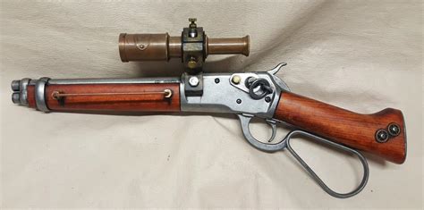 Steampunk Mare's Leg Rifle #2 W/Scope - Eventeny