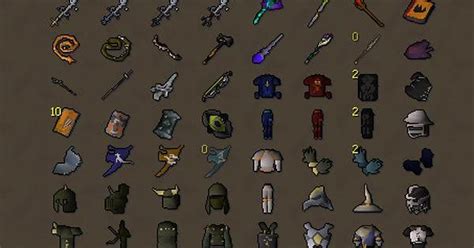 [OSRS] High-level PvM gear tab : r/BankTabs