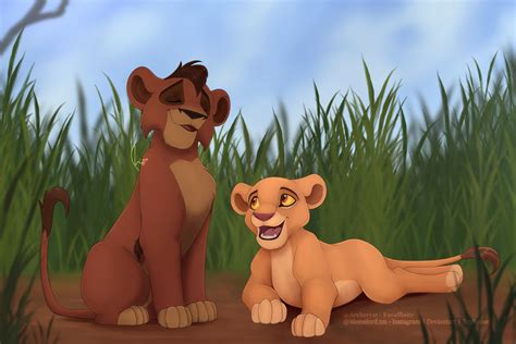 Lion King Kiara And Kovu Fan Art