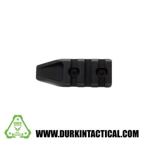 MLOK 3 Slot Aluminum Rail Section - Durkin Tactical