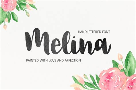 Melina (4327) | Script | Font Bundles