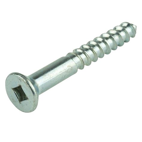 Everbilt #10 x 2-1/2 in. Flat Head Square Drive Stainless Wood Screws ...