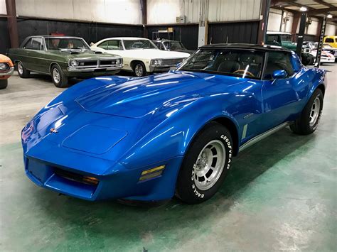 Dark Blue 1982 Chevrolet Corvette