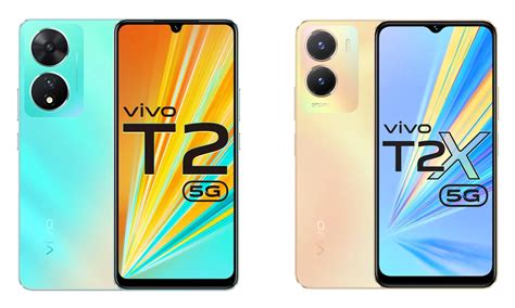 Vivo T2 and Vivo T2x specs, renders leaked