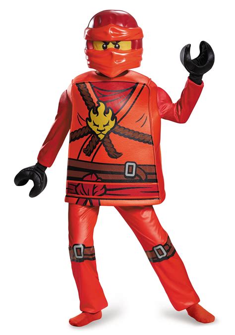 Deluxe Ninjago Kai Costume for Boys