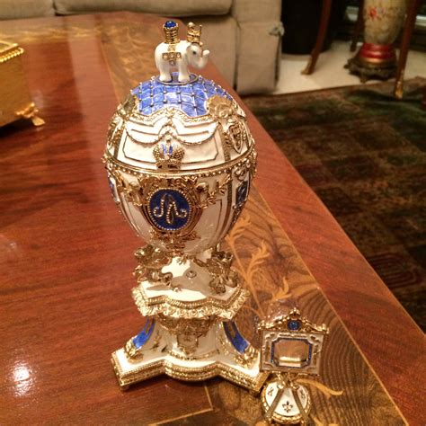 Faberge egg exact replica | Christmas bulbs, Egg art, Faberge eggs