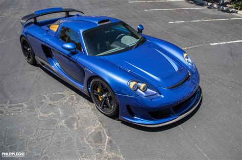 Cobalt Blue Gemballa Mirage GT in California - GTspirit