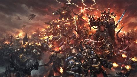 HD wallpaper: artwork, ultramarines, Warhammer 40 000, Black Legion ...