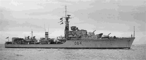 HMS Scorpion (D64) Weapon-class destroyer of the British Royal Navy (L ...