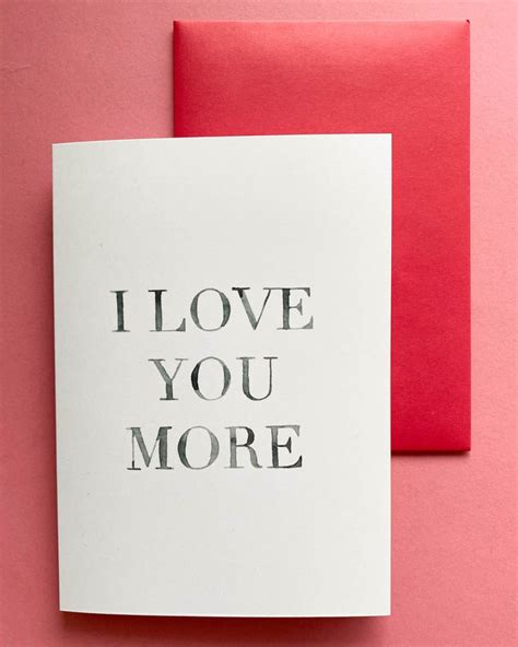 I Love You Greeting Card, Greeting Card for Her, Valentine's Day Card ...