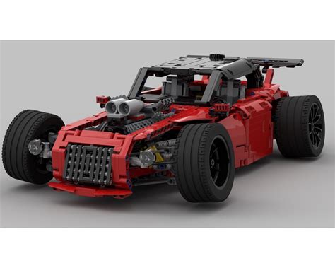 LEGO MOC-26171 Hot Rod Pneumatic Suspension (Technic 2018 ...