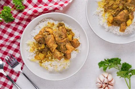 Homemade Guyanese Curry Chicken