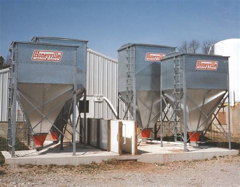 Square Bulk Feed Bins | Honeyville Metal, Inc.