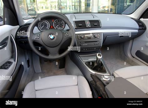 Car, BMW 120i, 1st BMW, model year 2004-, silver, medium class ...